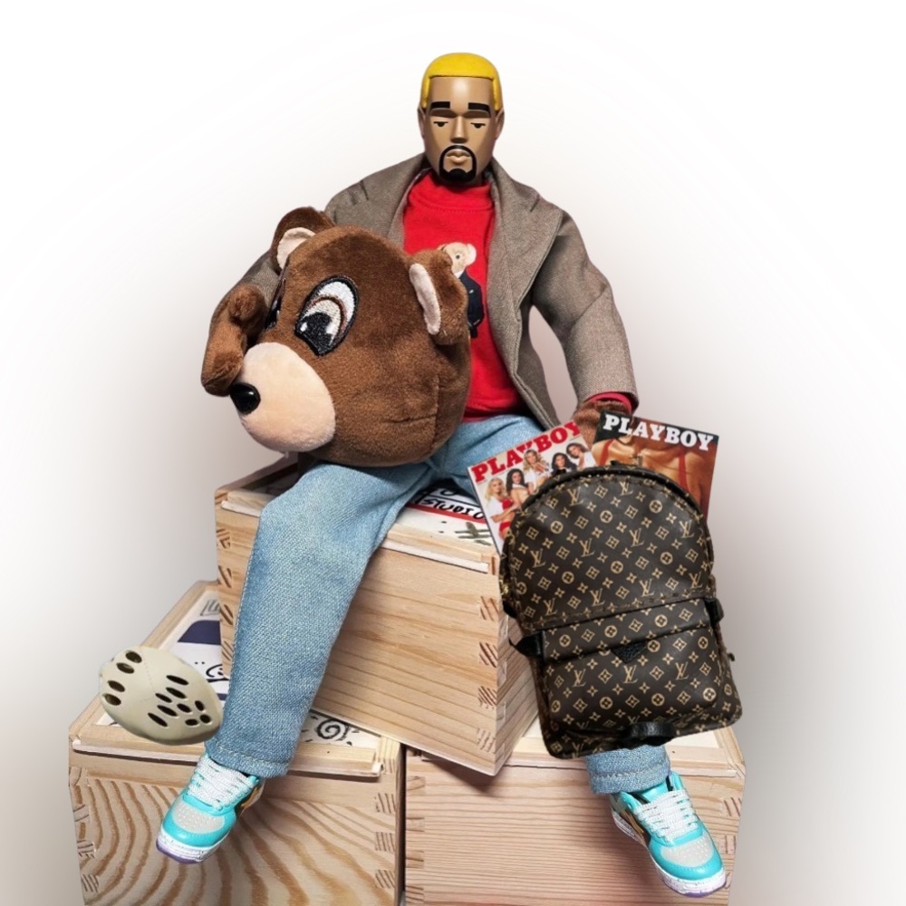 Ye College Dropout Bear 12" Action Figure